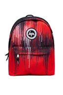 Plecaki - HYPE Plecak unisex czerwony czarny kapiący herb, Czerwone czarne krople, Jeden rozmiar, przypadkowy - miniaturka - grafika 1