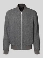 Kurtki męskie - Bomberka o kroju regular fit z mieszanki wełny model ‘JENS’ - miniaturka - grafika 1