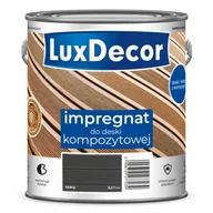 Farby i impregnaty do drewna - LuxDecor Impregnat do deski kompozytowej szary 2,2 l - miniaturka - grafika 1