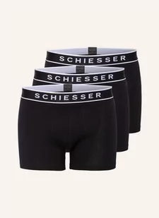 Schiesser Bokserki 95/5 W 3-Paku schwarz - Majtki damskie - miniaturka - grafika 1