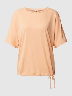 T-shirt z tunelem na dole - Koszulki i topy damskie - miniaturka - grafika 1