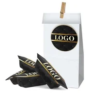 Cukierki - KRÓWKI reklamowe z nadrukiem w torebkach białych 50 kompletów - miniaturka - grafika 1