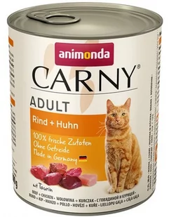 Animonda Cat Carny Adult Smak: Wołowina I Kurczak 800G - Mokra karma dla kotów - miniaturka - grafika 1