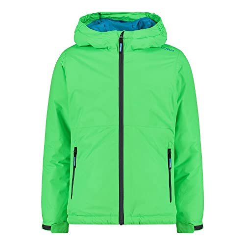 CMP - Kid G Jacket Fix Hood, Girl, Mela Fluo, 110