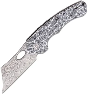 Bestech SKIRMISH Damascus G10 Czarny+Biały BL07A - Scyzoryki - miniaturka - grafika 1