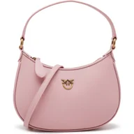 Torebki damskie - Pinko Skórzane hobo HALF MOON MINI VITELLO SETA - miniaturka - grafika 1