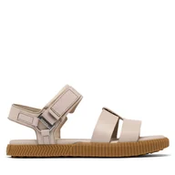 Sandały damskie - Sandały Sorel ONA AVE™ Women's Ankle Strap 2113191 Szary - miniaturka - grafika 1