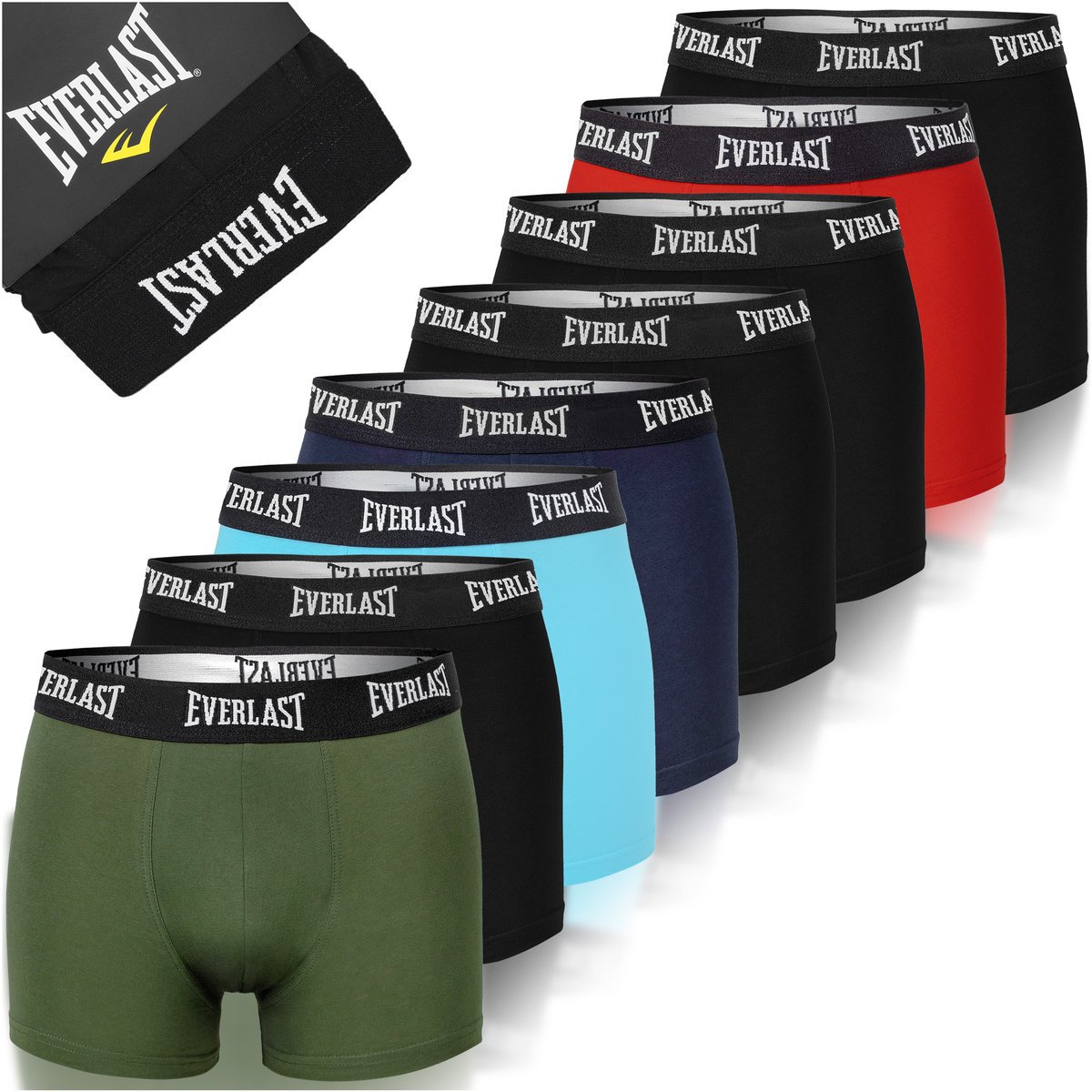 Everlast Bokserki Męskie Bawełniane Bm402 8 Sztuk Rozmiar Xl