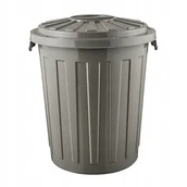Kosze na śmieci - Kosz pojemnik na śmieci Mats 23 L szary Keeeper - miniaturka - grafika 1