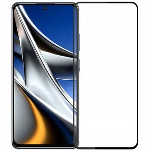 Mocolo Szkło hartowane Full Glue Xiaomi Poco X4 Pro 5G, czarna ramka XM6584 - Szkła hartowane na telefon - miniaturka - grafika 1