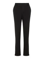 Spodnie damskie - VERO MODA Spodnie damskie, normalna talia, czarny, 48 - miniaturka - grafika 1