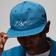 Czapki damskie - Czapka z daszkiem Air Jordan Flight Pro Unstructured Industrial Blue - FV5300-457-S/M - miniaturka - grafika 1