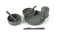 Zestawy naczyń dla dzieci - DANTOY TINY BIOBASED ZESTAW NACZYŃ DINNERTIME OLIVE - miniaturka - grafika 1