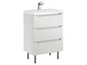 Szafki łazienkowe - Szafka Stojąca Z Umywalką ETH 60 cm - Kaszmir Mat - miniaturka - grafika 1