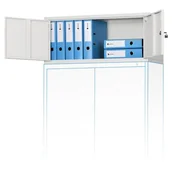 Szafy biurowe - JAN NOWAK model EWA biurowa nadstawka do szafy - miniaturka - grafika 1