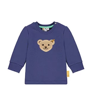 Steiff Dziecięca bluza chłopięca, zestaw T-shirtów, Deep Cobalt, 56 cm - Bluzy dla chłopców - miniaturka - grafika 1