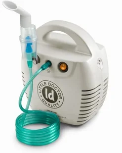 LITTLE DOCTOR Inhalator tłokowy LD-211C biały LITDOC-INH LD211C W - Inhalatory i akcesoria - miniaturka - grafika 1