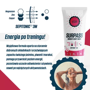 SURPASS żel pod prysznic dla kobiet WOMEN'S BODY WASH - Kosmetyki do kąpieli - miniaturka - grafika 3