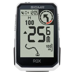 Licznik rowerowy SIGMA Rox 4.0 Endurance Sensor Set Biały Podświetlany - Liczniki rowerowe - miniaturka - grafika 1