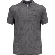 Koszulki męskie - Koszulka polo z krótkim rękawem męska ODLO Ascent Chilltec Polo Shirt - miniaturka - grafika 1