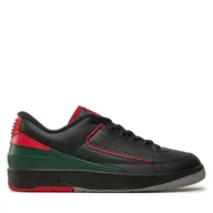 Sneakersy męskie - Sneakersy Nike Air Jordan 2 Retro Low DV9956 006 Czarny - miniaturka - grafika 1