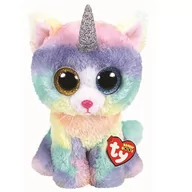 Maskotki i pluszaki - Ty Maskotka Beanie Boos Kot z rogiem Heather 24 cm - miniaturka - grafika 1