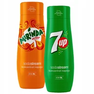 Syropy i koncentraty owocowe - Syropy do saturatora Sodastream Mirinda + 7UP - miniaturka - grafika 1