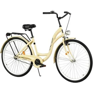 Dawstar Rower miejski Retro S1B 28 cali damski Capuccino - Rowery - miniaturka - grafika 1