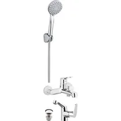 Zestawy baterii łazienkowych - Deante Komplet wannowy 4w1 Deante Chaber BGCA010M - miniaturka - grafika 1