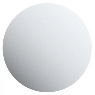 Lumarko Szafka łazienkowa z lustrem i LED, szary, 40x40x17,5 cm - Szafki łazienkowe - miniaturka - grafika 7