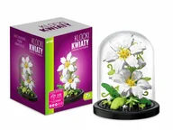 Klocki - Klocki kwiaty Stokrotki pod kloszem 248el 136955 - klocki - miniaturka - grafika 1
