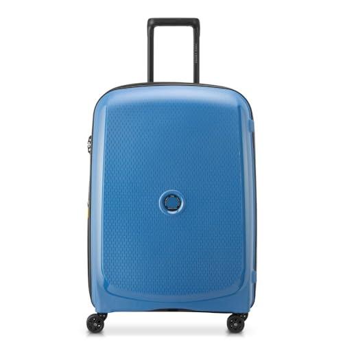 DELSEY PARIS - Belmont Plus - Walizka podróżna twarda 70x47x31 cm - 80 L - L -, Niebieski cynk, L, Walizka