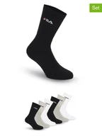 Skarpetki męskie - Fila Skarpety (6 par) w kolorze białym, czarnym i szarym do tenisa - miniaturka - grafika 1