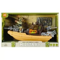 Zestaw Wojsko Łódź z akcesoriami MEGA CREATIVE 523468 - Zabawki militarne - miniaturka - grafika 1