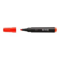 MemoBe Marker permanentny m201 końcówka ścięta 1-4 mm czerwony - Przybory szkolne - miniaturka - grafika 1