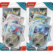 Gry karciane - Gra karciana POKEMON TCG Scarlet & Violet Twilight Masquerade Premium Checklane Blister Box (1 zestaw) - miniaturka - grafika 1
