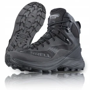 Merrell Wysokie Buty Trekkingowe Męskie Rogue 8 Gtx Gore Tex Czarne 43.5 - Buty trekkingowe męskie - miniaturka - grafika 1