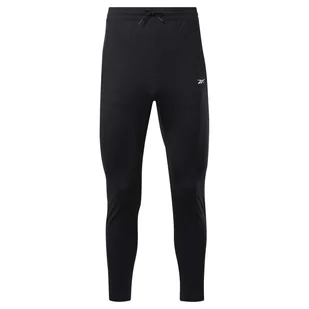 Męskie Spodnie REEBOK WOR KNIT PANT FJ4057 – Czarny - Spodnie sportowe męskie - miniaturka - grafika 1