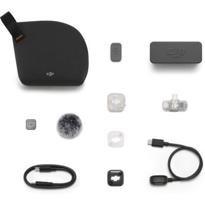System bezprzewodowy DJI Mic Mini 2S (1 TX + 1 Mobile RX ładujące) CP.RN.00000559.01