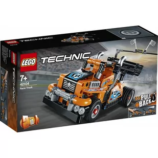 LEGO Technic Ciężarówka wyścigowa 42104 - Klocki - miniaturka - grafika 1