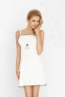 Piżamy damskie - HALKA GAJA (kolor granat, rozmiar XL) - miniaturka - grafika 1