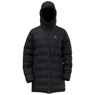 Kurtki damskie - Odlo ASCENT N-THERMIC HOODED kurtka damska, dark sapphire - grafika 1