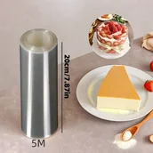 Inne - TEMU 1 Rolka, 5M Przezroczysta Rolka do Ciasta, 3,94 Cala/4,72 Cala/5,91 Cala/7,87 Cala, Plastikowa Otaczająca Mousse do Dekoracji Czekolady - miniaturka - grafika 1