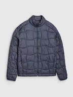 Kurtki i kamizelki sportowe męskie - Męska kurtka trekkingowa 4F 4FWSS25TDJAM527 - granatowa - miniaturka - grafika 1