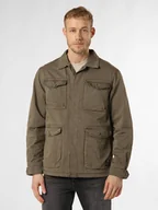 Kurtki męskie - Superdry Kurtka męska Mężczyźni zielony jednolity, L - miniaturka - grafika 1