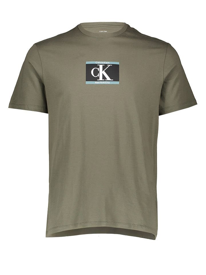 Calvin Klein Koszulka w kolorze szarym