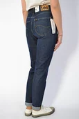 Spodnie damskie - Lee Mom Straight jeansy damskie z wysokim stanem bez streczu - miniaturka - grafika 1