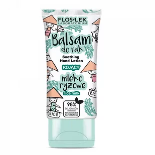Flos-Lek Kojący Balsam Do Rąk Mleko Ryżowe - Kremy i maski do rąk - miniaturka - grafika 1