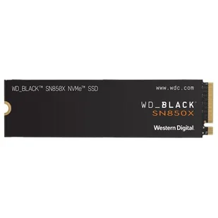 WD 2TB M.2 PCIe Gen4 NVMe Black SN850X - Dyski SSD - miniaturka - grafika 1