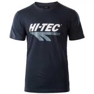 Koszulka męska Hi-Tec Retro Rozmiar: XL / Kolor: niebieski - Koszulki sportowe męskie - miniaturka - grafika 1